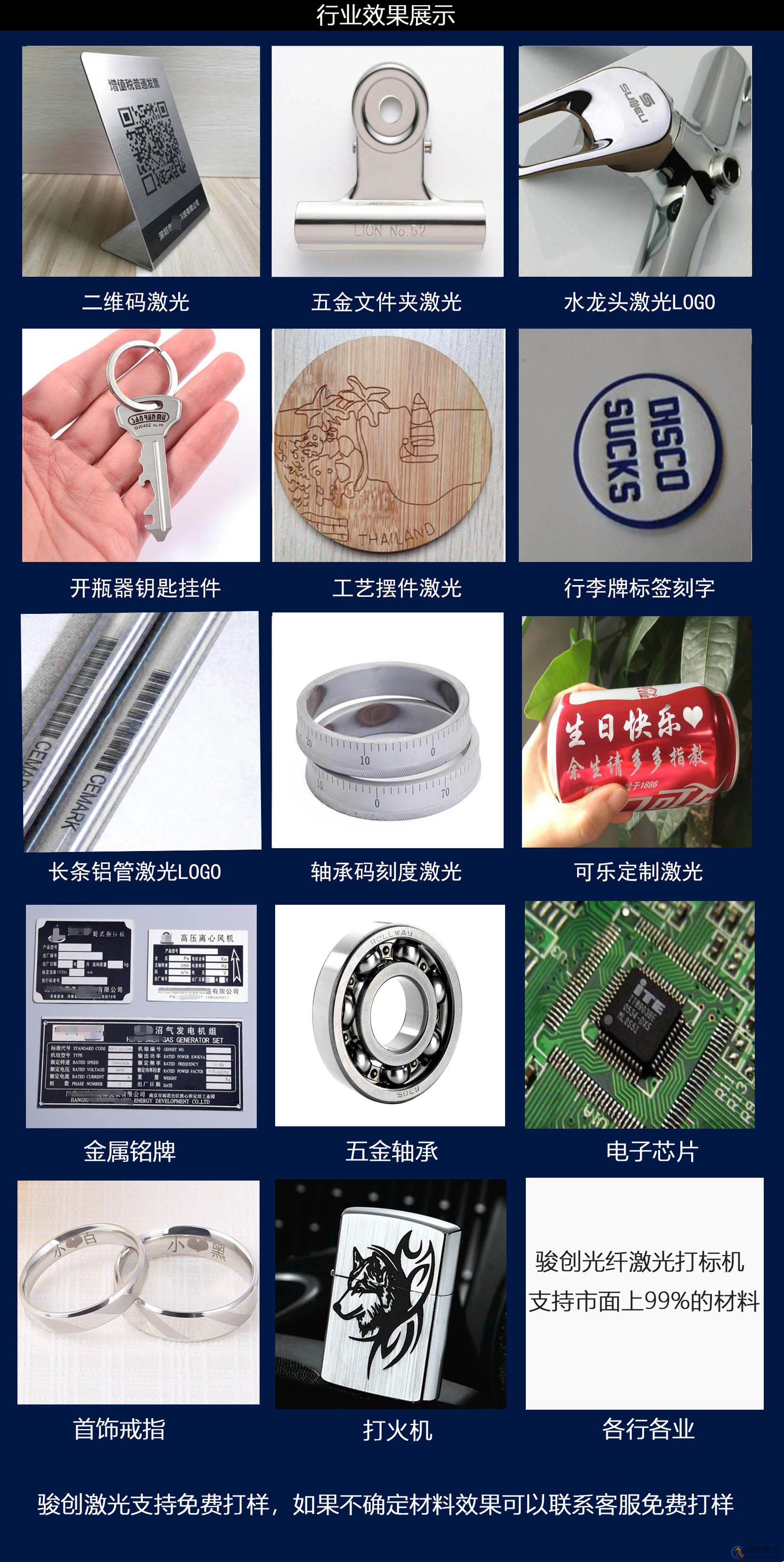 激光打標(biāo)機(jī)可以打標(biāo)什么產(chǎn)品？  第3張